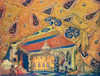 Ein Scheherazade-Salon von Leon Bakst